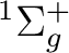 $^1\Sigma_g^+$